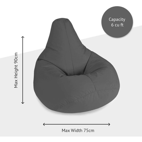 Latitude Run Bean Bag Chair & Reviews Wayfair.co.uk